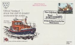 1981-10-16 RNLI Official Cover No77 Shoreham-By-Sea (83698)