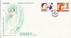 1996-04-25 Jersey Europa Stamps FDC (83817)