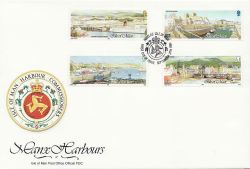 1992-09-18 IOM Harbours Stamps FDC (83892)
