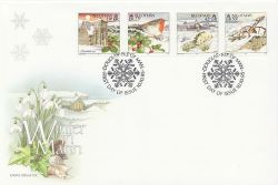 1995-10-10 IOM Christmas Stamps FDC (83925)