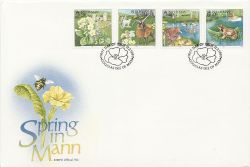 1997-02-12 IOM Spring in Mann Stamps FDC (83940)
