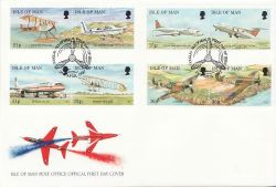 1997-04-24 IOM Aviation in Mann Stamps FDC (83949)