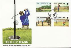 1997-05-29 IOM Golf on Mann Stamps FDC (83950)