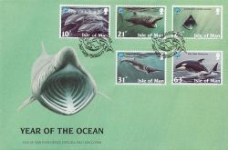 1998-03-14 IOM Year of the Ocean Stamps FDC (83975)