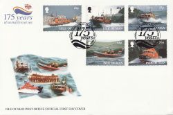 1999-03-04 IOM Lifeboat RNLI Stamps FDC (83988)