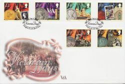 2001-01-22 IOM Victorian Days Stamps FDC (84004)