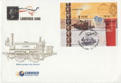 2000-05-22 Argentina  International Stamp Exhibition M/S (84008)
