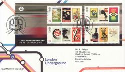 2013-01-09 London Underground M/S London W2 FDC (84020)