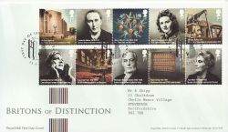 2012-02-23 Britons of Distinction Stamps Coventry FDC (84053)