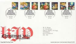 2011-11-08 Christmas Stamps Bethlehem FDC (84080)