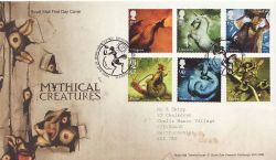 2009-06-16 Mythical Creatures Stamps Dragonby FDC (84120)