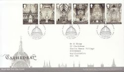 2008-05-13 Cathedrals Stamps London EC4 FDC (84141)