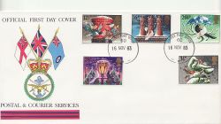 1983-11-16 Christmas Stamps FPO 60 cds Forces FDC (84149)