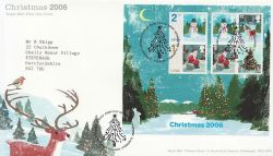 2006-11-07 Christmas Stamps M/S Bethlehem FDC (84211)