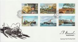 2006-05-20 Guernsey Brunel Stamps FDC (84255)