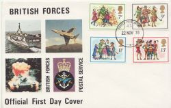 1978-11-22 Christmas Stamps FPO 43 cds FDC (84265)