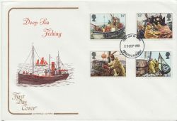 1981-09-23 Fishing Industry Peterborough FDC (84642)