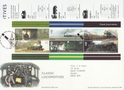2004-01-13 Classic Locomotives M/S T/House FDC (84822)