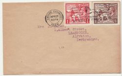 1924-04-23 King George V Wembley Stamps FDC (84843)