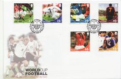 2002-05-01 IOM World Cup Football Stamps FDC (84890)