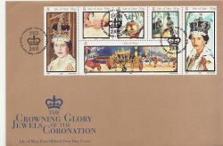 2003-04-12 IOM Coronation Anniversary Stamps FDC (84892)