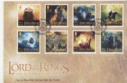 2003-12-17 IOM Lord of the Rings Stamps FDC (84894)