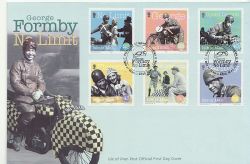 2004-05-26 IOM George Formby Stamps FDC (84903)