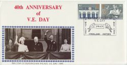 1985-05-08 VE Day Commemorative Cover Oxford (84922)