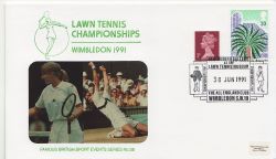 1991-06-30 Lawn Tennis Championships Wimbledon SOUV (84943)