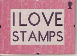 I Love Stamps Handmade 7 x 5 Wall Art (84490)