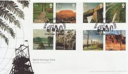 2005-04-21 World Heritage Stamps Stonehenge FDC (85152)