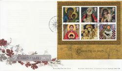 2005-11-01 Christmas Stamps M/S Bethlehem FDC (85153)
