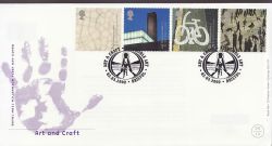 2000-05-02 Art and Craft Stamps Bristol FDC (85166)
