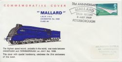 1969-07-03 Mallard Speed Record Anniversary Souv (85208)