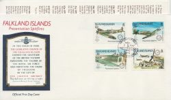 1990-05-03 Falkland Islands Spitfire Aircraft FDC (85330)
