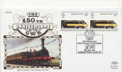 1992-06-13 GWR 150th Anniversary Silk Env (85450)