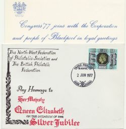 1977-06-02 Silver Jubilee North-West Federation ENV (85537)