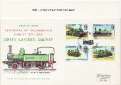 1973-08-06 Jersey Eastern Railway FDC (85569)