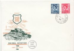 1969-09-30 Jersey Definitive Last Day Cover (85628)