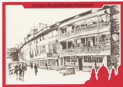 1984-07-24 LPR 5b Postcard The George Southwark FDOS (85674)