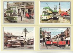 1985-08-19 Trams Blackpool NWPB Series 11 x4 FDOS (85691)