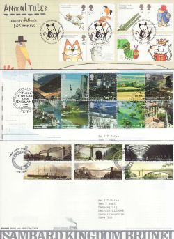 2006 Bulk Buy x11 FDC From 2006 With Special Pmk's (85840)