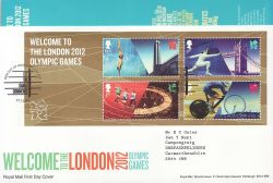 2012-07-27 London 2012 Stamps M/S London E20 FDC (85865)
