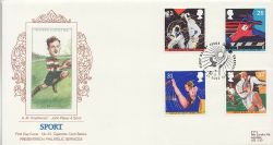 1991-06-11 Sport Stamps Sheffield PPS 33 FDC (85927)