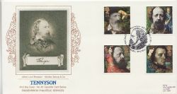 1992-03-10 Tennyson Stamps Somersby PPS 40 FDC (85935)