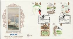 1993-01-19 Swans Stamps Llanelli PPS 47 FDC (85942)