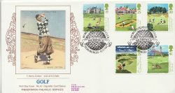 1994-07-05 Golf Stamps Muirfield PPS 61 FDC (85958)