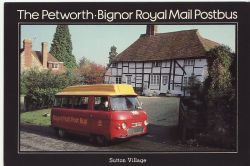 SEPR 04 Postbus Sutton Village Postcard FDOS (85963)