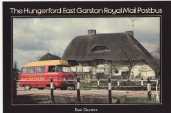 SEPR 08 Postbus East Garston Postcard FDOS (85974)