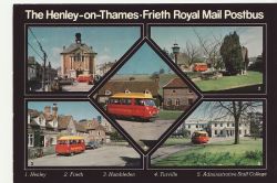 1978 SEPR 2/1 Multi View Postcard Henley on Thames cds (85981)